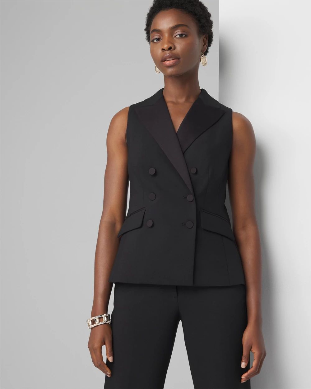 Petite sleeveless vest new arrivals